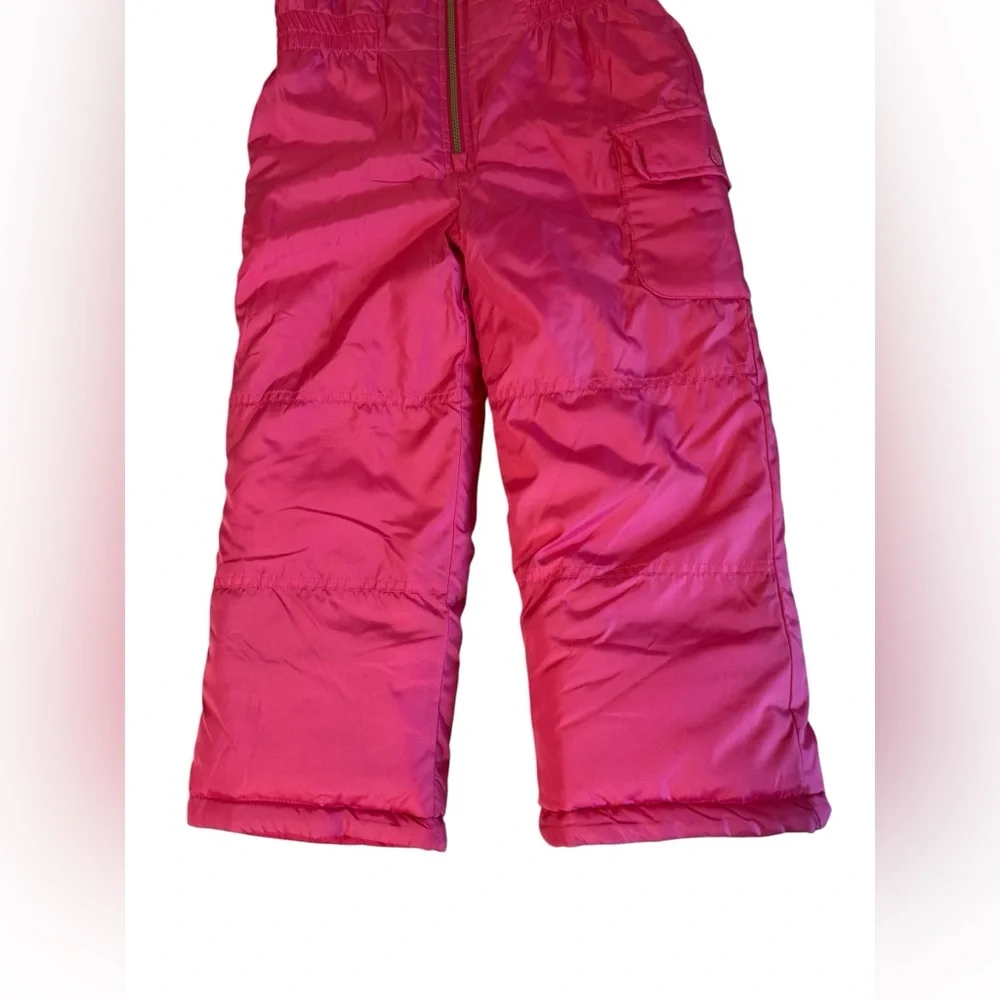 Carter’s Girls Pink Winter Coat & Snow Pants Set Size 5-6 Water-Resistant NWOT